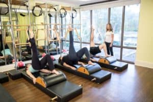 Pilates Barrel exercise equipment at MatWorkz Pilates