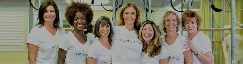 All the MatWorkz Pilates instructors together